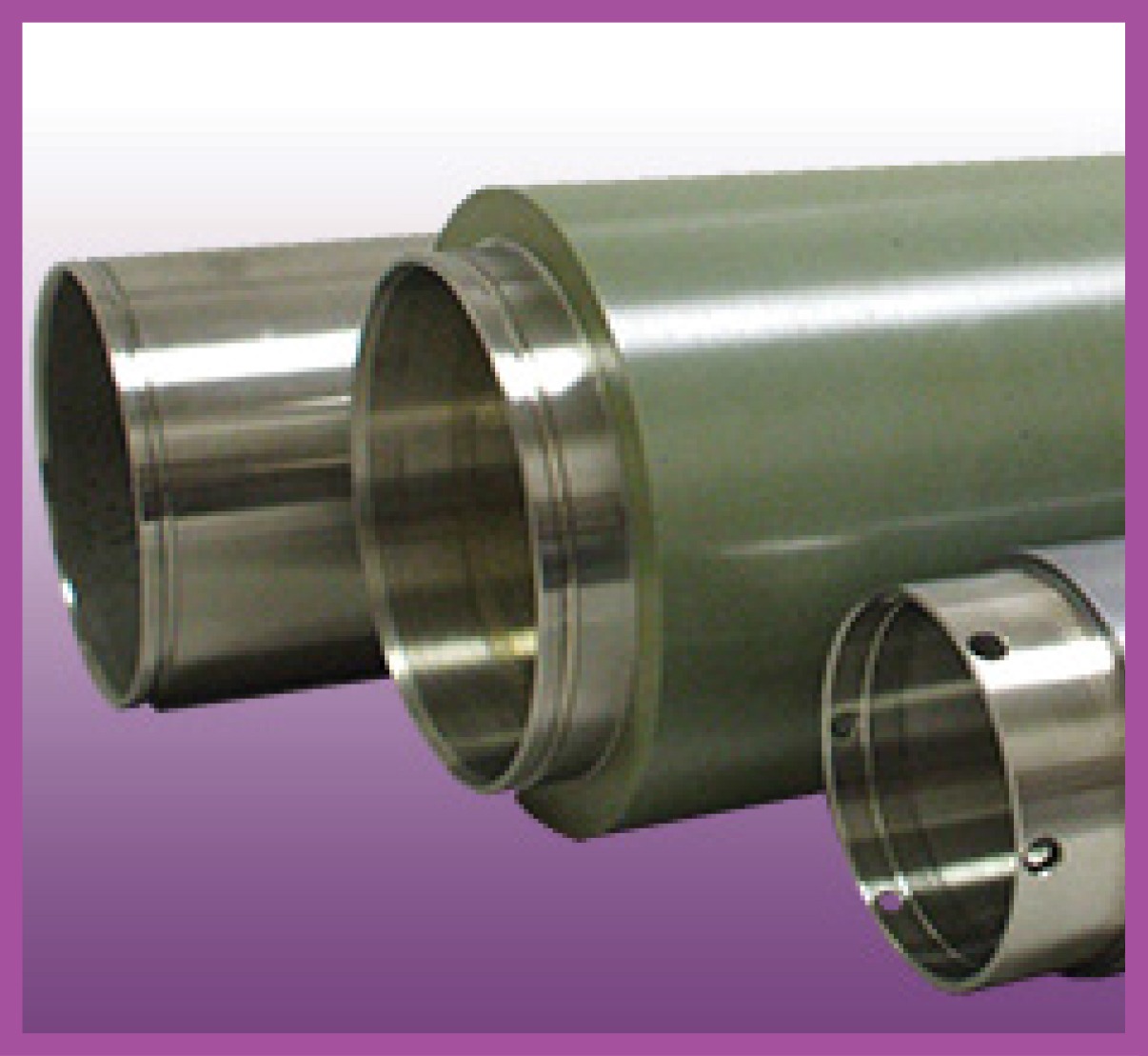 Cylindrical tube sputtering target format