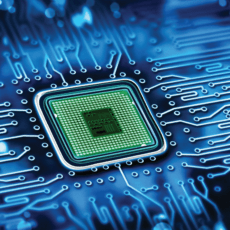 Semiconductor produced using sputtering targets