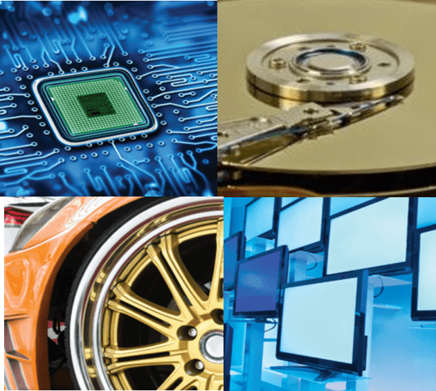 Thin film applications using sputtering targets